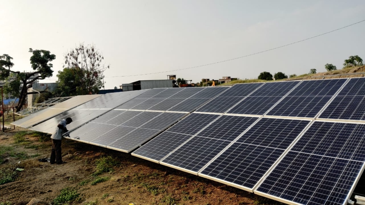 Aurangabad 150KW Ground Mounted Structure