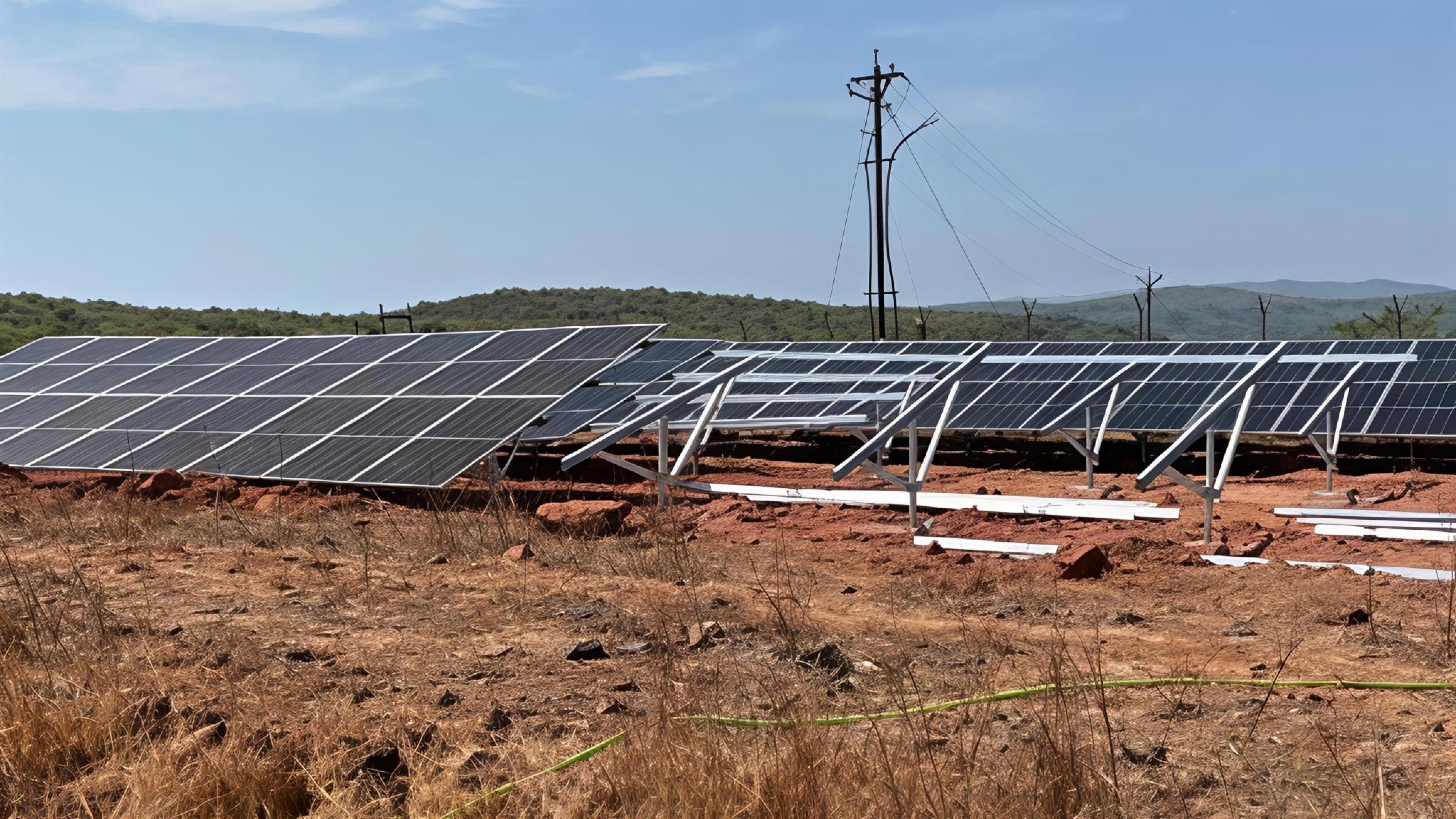 Ground Mounted Solar Structure
