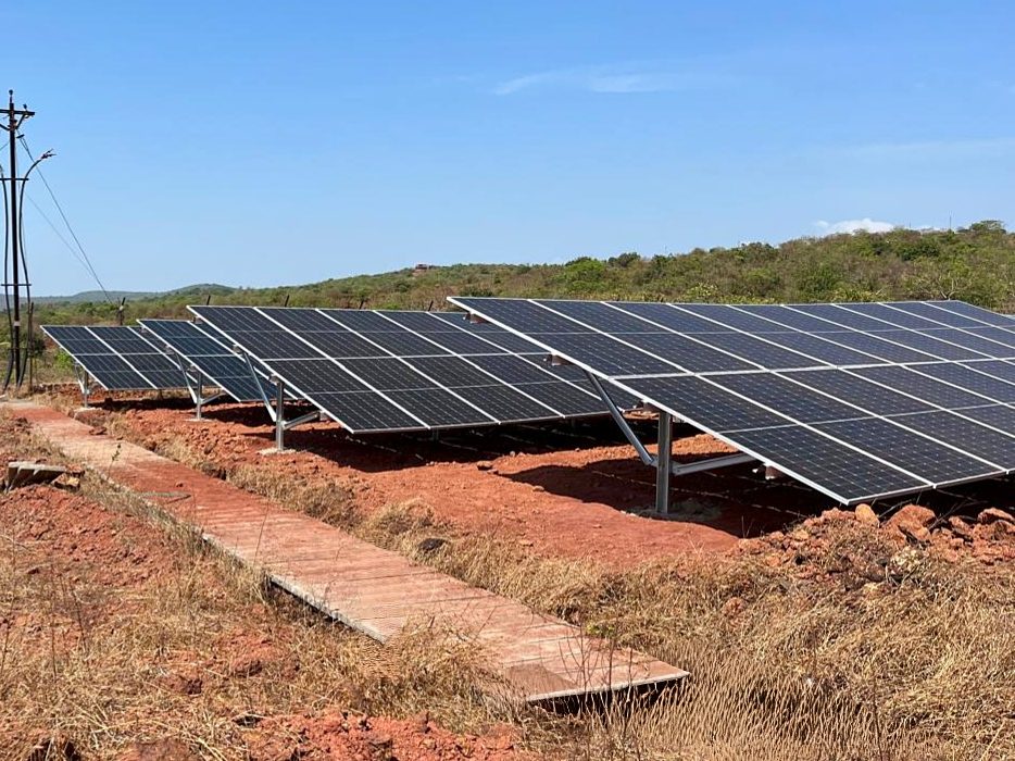 Ground Mounted Solar Structure