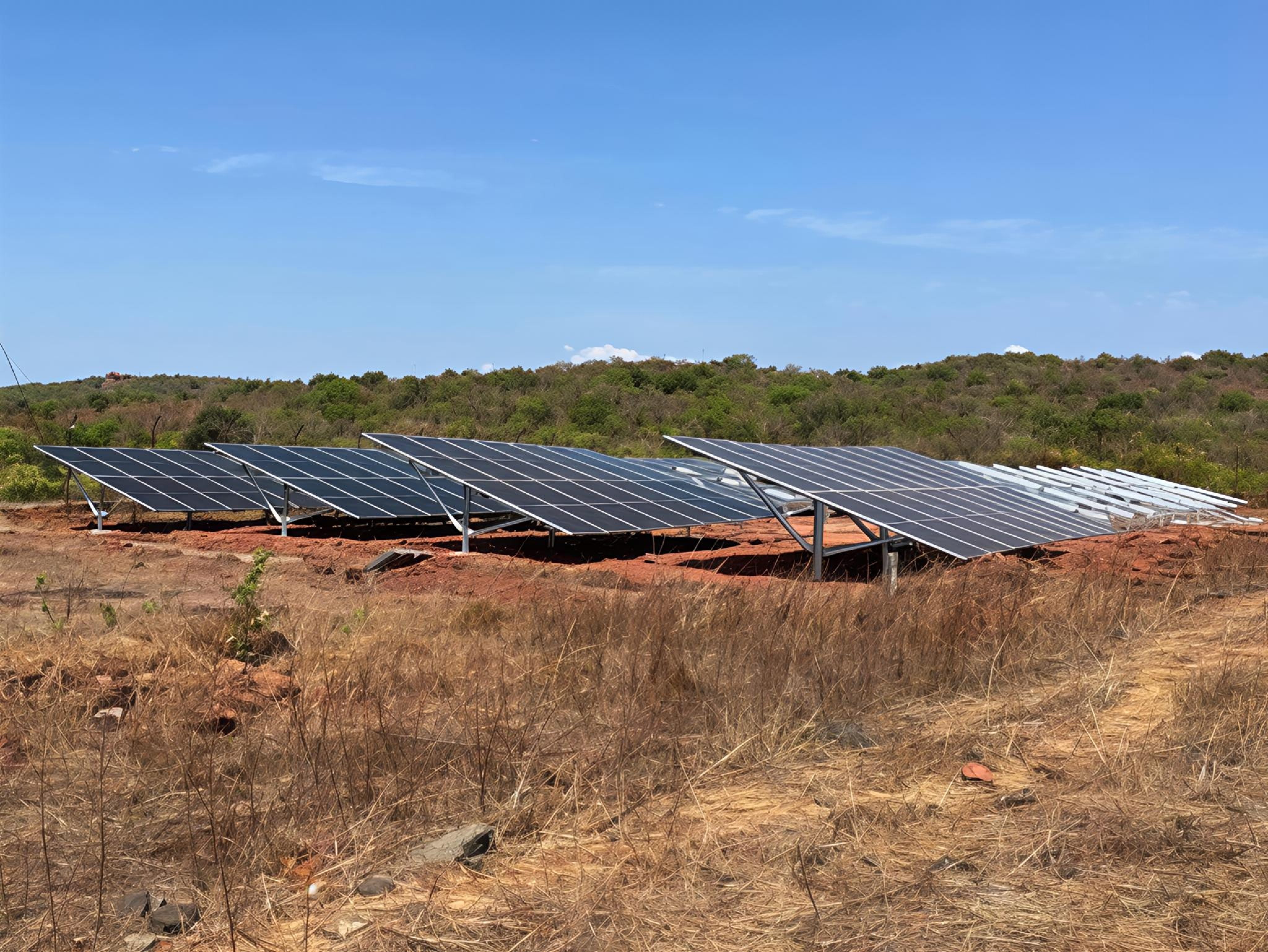 Ground Mounted Solar Structure