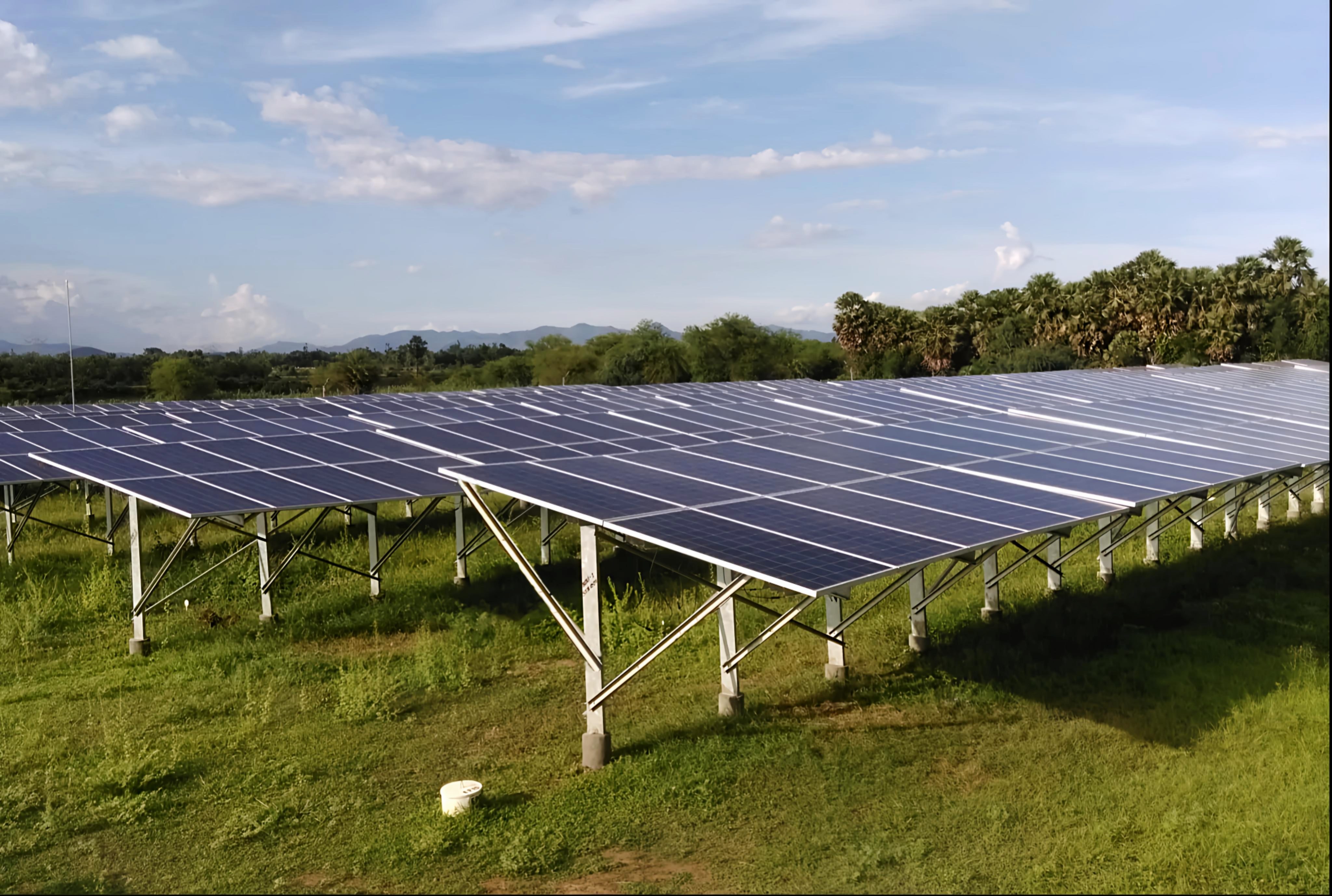Ground Mounted Solar Structure