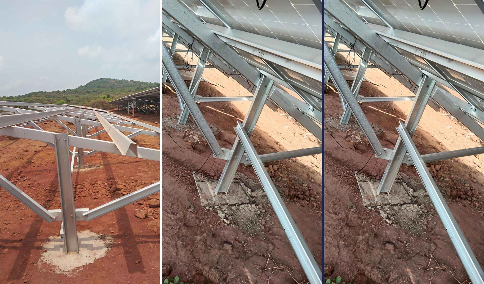 Ground Mounted Solar Structure