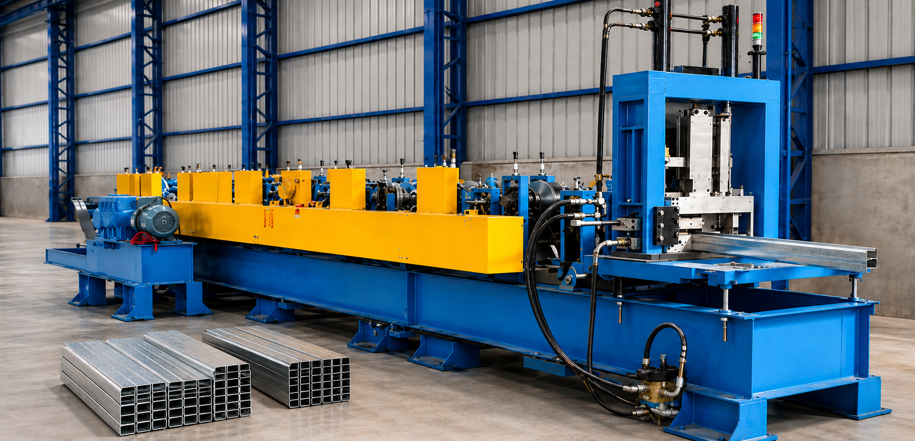 Automated C & Z Roll Forming Machine